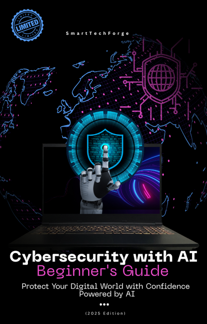AI Cybersecurity for Beginners (2025) – Stop Hackers with ChatGPT & AI Tools | Instant PDF Download